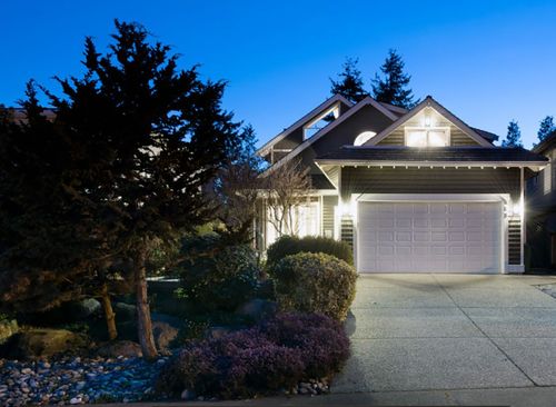 exterior dusk-1 at 383 67a Street, Boundary Beach, Tsawwassen